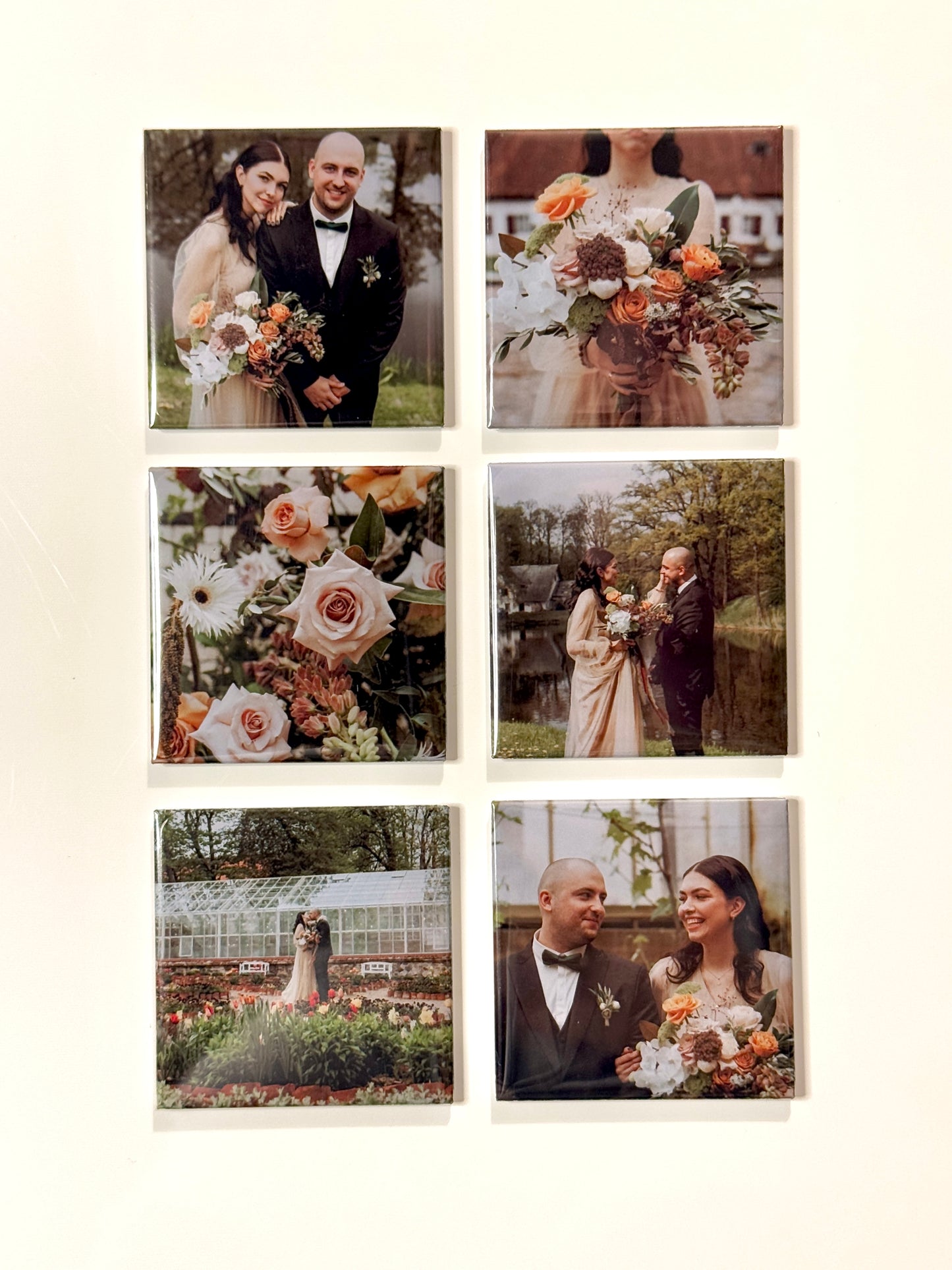6 Personalizēti foto magnēti
