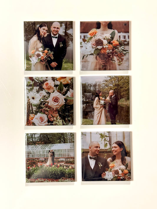6 Personalizēti foto magnēti