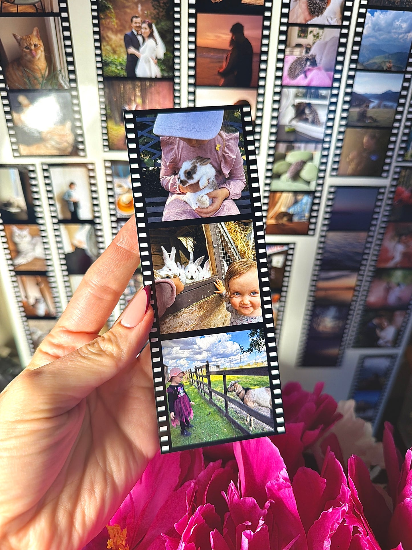 !JAUNUMS! Personalizēta magnētiska foto loksne melnā krāsā