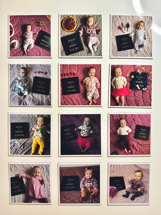 Personalizētu plāno foto magnētu KOMPLEKTI