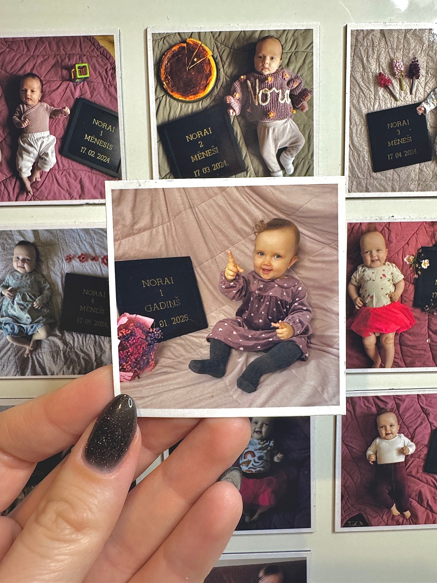 Personalizētu plāno foto magnētu KOMPLEKTI